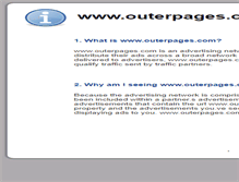Tablet Screenshot of outerpages.com